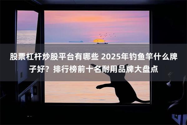 股票杠杆炒股平台有哪些 2025年钓鱼竿什么牌子好?排行榜前十名耐用品牌大盘点